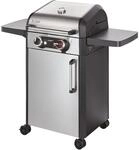 Enders Elektrogrill eFlow Pro 2 Turbo 3 kW Silber