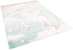 Pergamon Kinder Teppich Maui Kids Pastell Einhorn Bunt 140x200cm