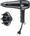 Severin Haartrockner HT 0165 Schwarz Matt 2400 W