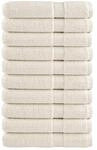 vidaXL Premium-Saunat&uuml;cher 10 Stk Creme 80x200 600g/m2 100% Baumwolle