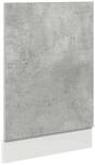 vidaXL Geschirrsp&uuml;lerblende Lyon Betongrau 45x3x67 cm 856130