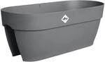 Elho Blumenkasten Flower Bridge Vibia Campana 26 cm x 59 cm x 22 cm Anthrazit