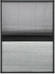 vidaXL Insektenschutz-Plissee f&uuml;r Fenster Alu 80x120 cm mit Jalousie 148684