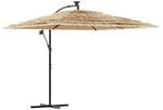 vidaXL Sonnenschirm mit Stahlmast Braun 269x269x235 cm 4005078