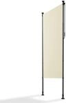 Juskys Senkrechtmarkise Barbados 100 x 310 cm Beige