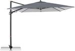 Doppler Ampelschirm MyZone 240 cm x 320 cm Blau-Grau mit Kurbelmechanik