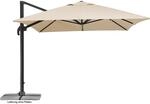 Schneider Ampelschirm Rhodos Grande 400 cm x 300 cm Natur mit Kurbel