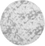 vidaXL Teppich Shaggy Hochflor NAVARRA Silbergrau 240x240 cm Polyester 4102932