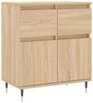 vidaXL Sideboard Sonoma-Eiche 60x35x70 cm Holzwerkstoff 831111