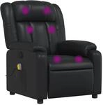 vidaXL Massagesessel Schwarz Kunstleder Modell 13