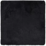 vidaXL Teppich Shaggy Hochflor NAVARRA Schwarz 160x160 cm Polyester 4102870