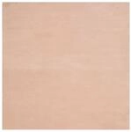 vidaXL Teppich HUARTE Kurzflor Weich und Waschbar Blassrosa 160x160 cm 375154