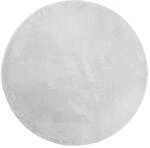 vidaXL Teppich Huarte Kurzflor Weich Und Waschbar Grau 120 Cm 1935171