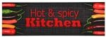 vidaXL K&uuml;chenteppich Waschbar Hot & Spicy 60x300 cm 315957