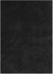 vidaXL Teppich Huarte Kurzflor Weich Und Waschbar Schwarz 120x170 Cm 1931319