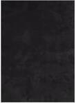 vidaXL Teppich Huarte Kurzflor Weich Und Waschbar Schwarz 200x280 Cm 1932614