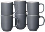 Ritzenhoff & Breker Jasper Kaffeebecher 285 ml 6er Set Grau
