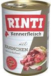 Rinti Hunde-Nassfutter Kennerfleisch-Fleisch Kaninchen 400 g