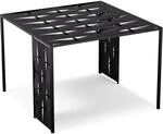 Blumfeldt Shade Cove Stoff-Pergola Gartenpavillon 3x3 m Seitenw&auml;nde
