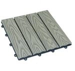 Home Deluxe WPC-Klickfliesen Bavaro Premium Antik 10 m&sup2;