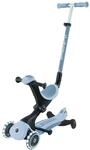 Globber Go-Up Deluxe Lights 360 3 in 1 Aufsitzrad Laufrad Scooter 120/80 mm 3-R&auml;drig