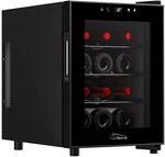TroniTechnik Weink&uuml;hlschrank Bordeaux Getr&auml;nkek&uuml;hlschrank 31 Liter 12 Flaschen
