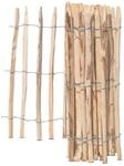 Stiltreu Franz&ouml;sischer Premium Staketenzaun Kastanie 500 cm x 100 cm Lattenabstand