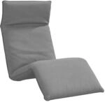 vidaXL Sonnenliege Klappbar Grau 175x54x8,5 cm Oxford-Gewebe 4019747