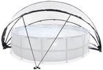Exit Pool Abdeckung am Boden ECO &Oslash; 550 cm