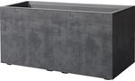 Deroma Pflanzkasten Millennium 79 cm x 39 cm x 39 cm Anthrazit