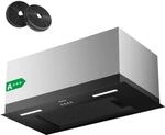 CIARRA Dunstabzugshaube A+++ 650 m&sup3;/h 60 cm 3 Stufen Unterbau VMB6926A