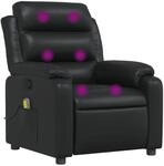 vidaXL Massagesessel Schwarz Kunstleder Modell 11