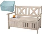 needs&wants Gartenbank mit Truhe Chesty4
