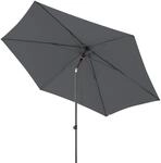 Doppler Marktschirm MyZone Anthrazit mit Push-Up Mechanik
