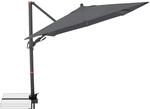 Doppler Ampelschirm MyZone 210 cm x 210 cm Anthrazit mit Kurbelmechanik