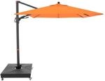 Doppler Ampelschirm MyZone 210 cm x 210 cm Orange mit Kurbelmechanik