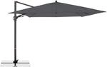 Doppler Ampelschirm 280 cm x 280 cm Anthrazit mit Dreh- & Neigungsfunktion