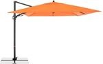 Doppler Ampelschirm MyZone 280 cm x 280 cm Orange mit Kurbelmechanik