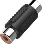Hama Audio-Adapter Cinch-Kupplung/Cinch-Kupplung Schwarz