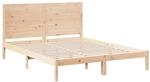 vidaXL Massivholzbett Extra Lang ohne Matratze 140x220 cm 3309313