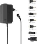 Hama Schaltnetzteil Universal Einstellbar 2250 mA 27 W max. 12 V Schwarz