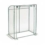 Relaxdays Tomatengew&auml;chshaus PVC-Folie Transparent Begehbar 170 cm x 130 cm x 75 cm