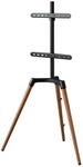 Hama TV-St&auml;nder freistehend schwenkbar h&ouml;henverstellbar 165cm (65 Zoll) bis 35 kg