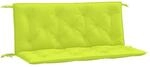 vidaXL Gartenbank-Auflagen 2 Stk Hellgr&uuml;n 120x50x7 cm Oxford-Gewebe 361689