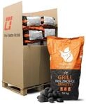 Heizfuxx Grillholzkohlebriketts 10kg x 20 Sack 200kg Palette
