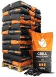 Heizfuxx Grillholzkohle Gastro-Qualit&auml;t 10kg x 36 Sack 360kg Palette