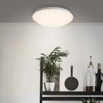 Brilliant LED-Wand- und Deckenleuchte Fakir 32 cm Sensor Wei&szlig; und Warmwei&szlig;