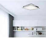 N&auml;ve LED-Deckenleuchte Glasgow Chrom