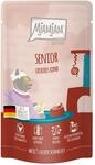 Mjamjam Katzen-Nassfutter Quetschie Senior Leckeres Rind 125 g