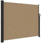 vidaXL Seitenmarkise Ausziehbar Taupe 160x300 cm 4004319